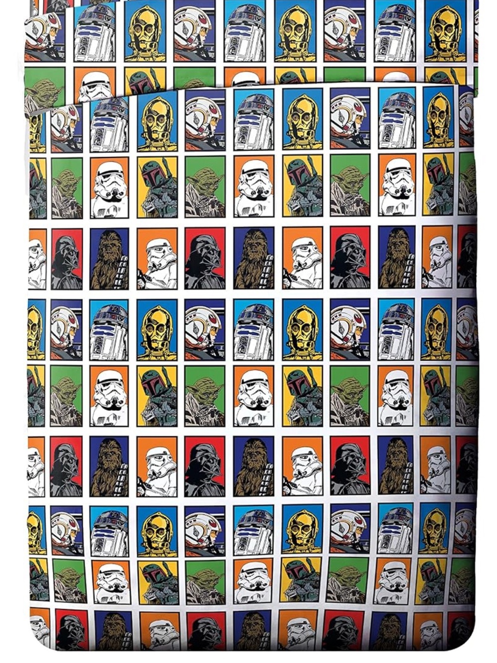 Star Wars Microfiber Fitted Sheet Size Full